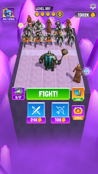 Merge Master - Elden Warrior - Gameplay image of android game