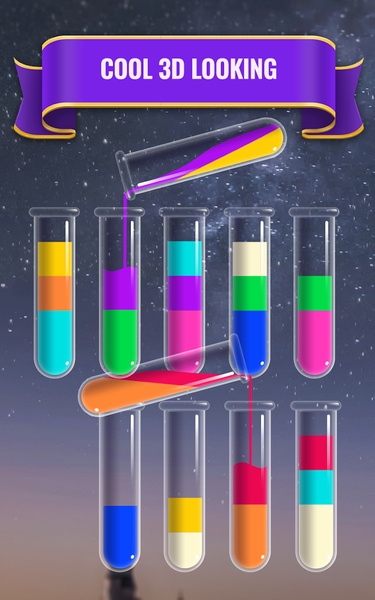 Color Sort: Water Puzzle - Image screenshot of android app