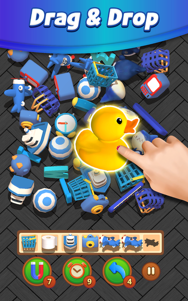 Toy Master 3D: Matching Triple - Gameplay image of android game