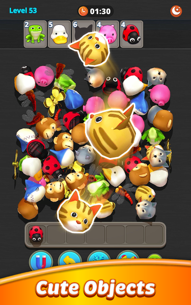 Toy Triple - 3D Match Puzzle - Gameplay image of android game