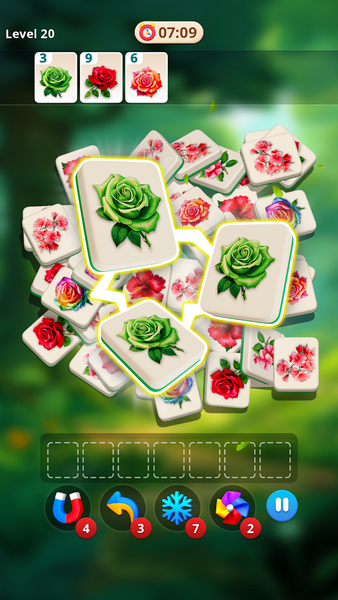 Tile Blossom Forest: Triple ۳D - عکس بازی موبایلی اندروید
