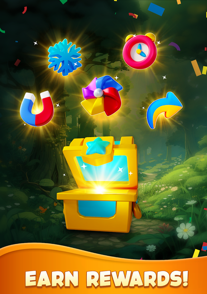 Tile Blossom Forest: Triple ۳D - عکس بازی موبایلی اندروید