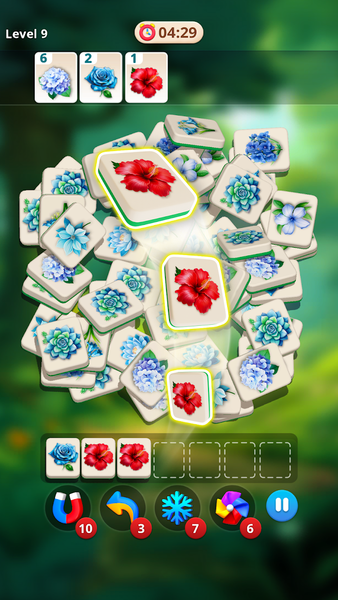 Tile Blossom Forest: Triple ۳D - عکس بازی موبایلی اندروید