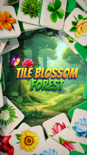 Tile Blossom Forest: Triple ۳D - عکس بازی موبایلی اندروید
