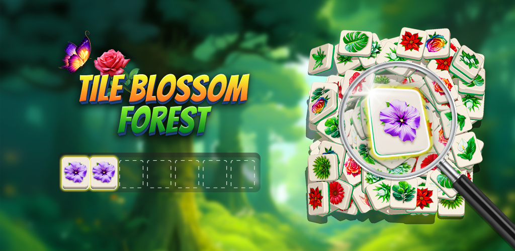 Tile Blossom Forest: Triple ۳D - عکس بازی موبایلی اندروید