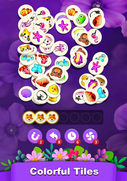 Zen Triple - Tile Match Puzzle - عکس بازی موبایلی اندروید