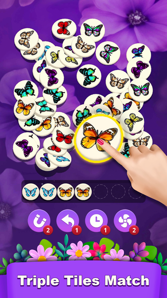 Zen Triple - Tile Match Puzzle - عکس بازی موبایلی اندروید