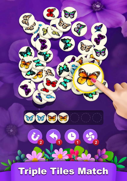 Zen Triple - Tile Match Puzzle - عکس بازی موبایلی اندروید