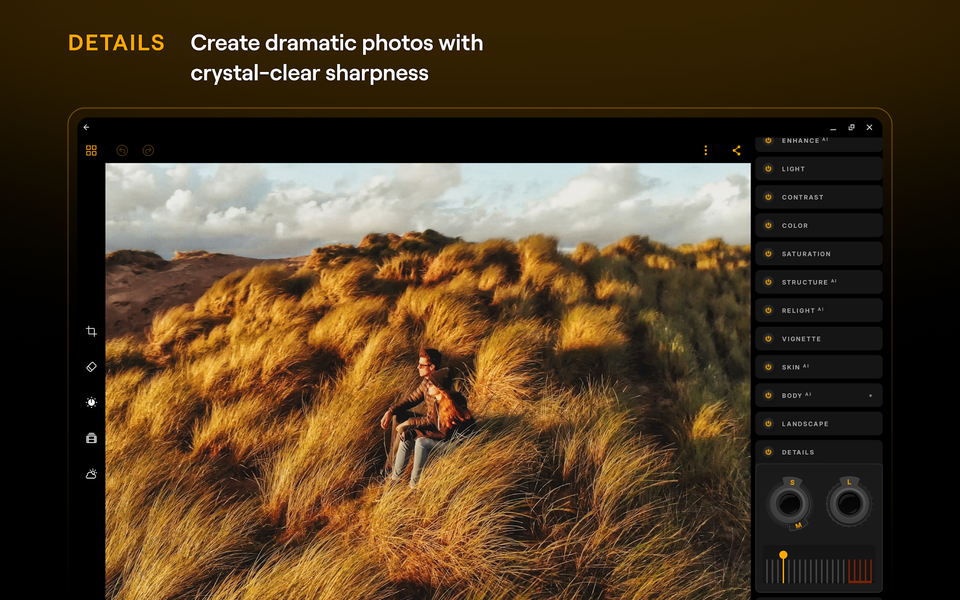 Luminar: Photo Editor - عکس برنامه موبایلی اندروید