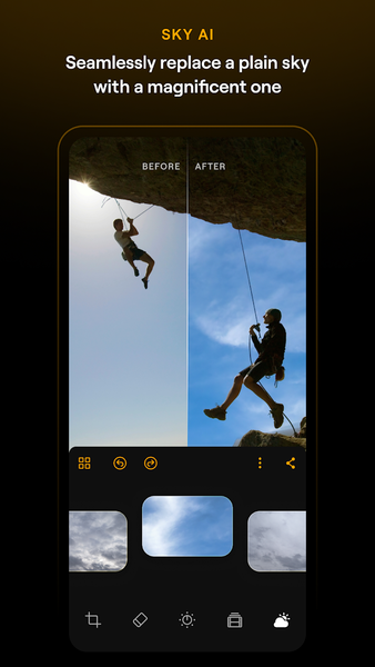 Luminar: Photo Editor - عکس برنامه موبایلی اندروید