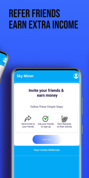 Sky Miner - BTC Cloud Mining - عکس برنامه موبایلی اندروید