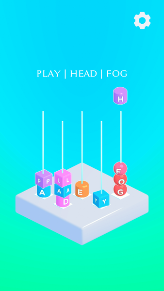 LetterSortPuzzle - Gameplay image of android game