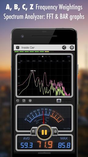 Decibel X - Pro Sound Meter - Image screenshot of android app