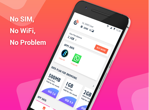 SIMO - Global & Local Internet Service Provider - عکس برنامه موبایلی اندروید