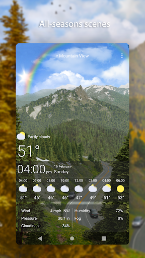 Weather Live Wallpapers - Image screenshot of android app