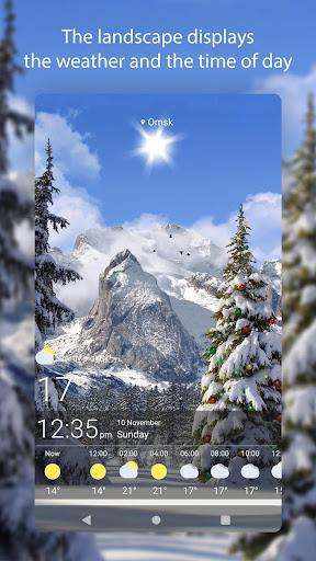 Weather Live Wallpapers - Image screenshot of android app