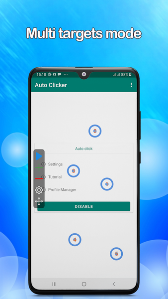 Auto Clicker - Quick Touch - عکس برنامه موبایلی اندروید