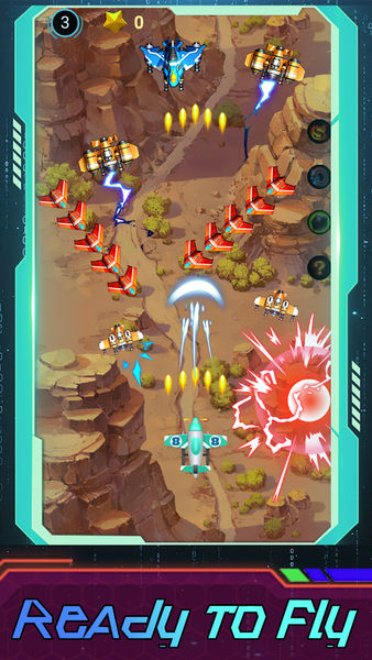 Sky Strike: Jet Storm - عکس بازی موبایلی اندروید