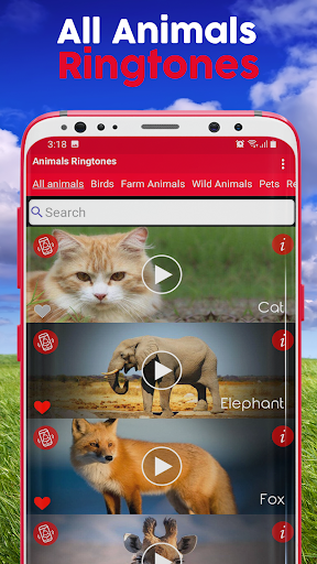 Animal Ringtone: AI Wallpapers - Image screenshot of android app
