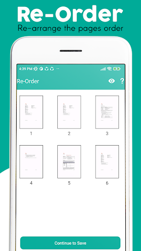 Split & Merge PDF files - عکس برنامه موبایلی اندروید