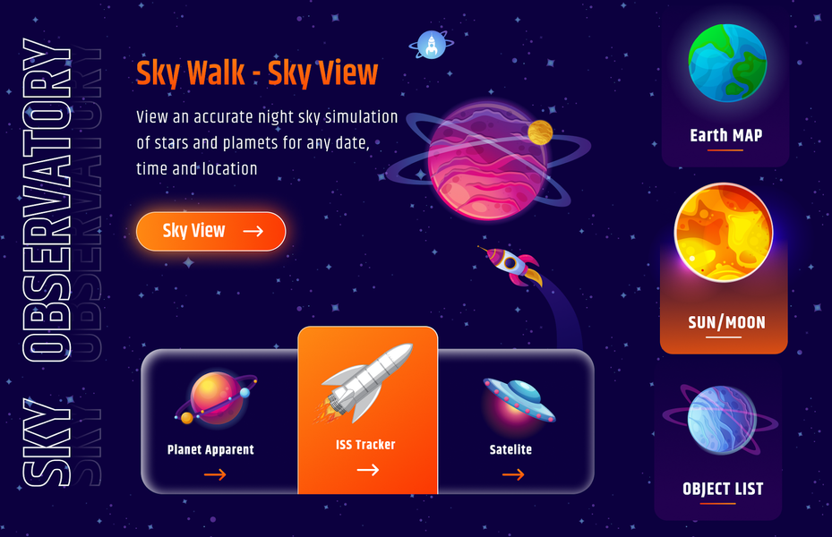 Sky Walk - Sky View - عکس برنامه موبایلی اندروید