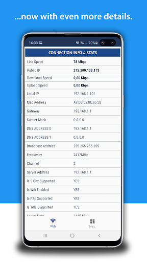 WiFi Analyzer - Wifi signal meter - Image screenshot of android app