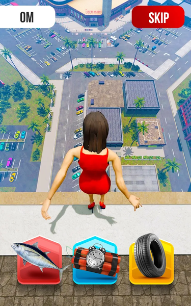 Dummy Ragdoll Dismount - Gameplay image of android game