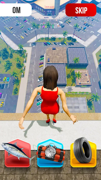 Dummy Ragdoll Dismount - Gameplay image of android game