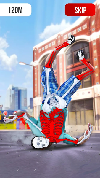 Dummy Ragdoll Dismount - Gameplay image of android game