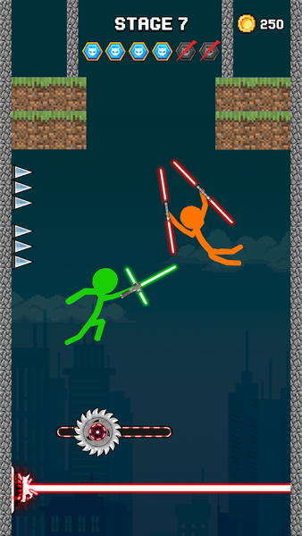 Stick Hero Saber War - عکس بازی موبایلی اندروید