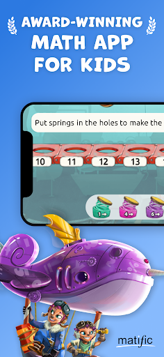 Matific: Math Game for Kids - عکس برنامه موبایلی اندروید