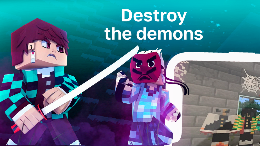 Demon Slayer Mod mcpe - عکس برنامه موبایلی اندروید