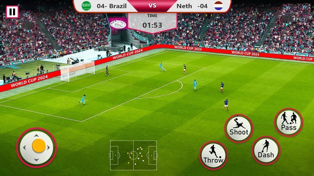 Football 2024 Match Soccer - Gameplay image of android game