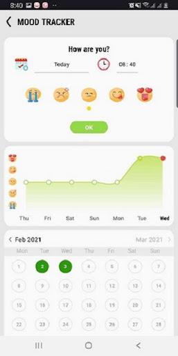 Step counter Calorie tracker - Image screenshot of android app