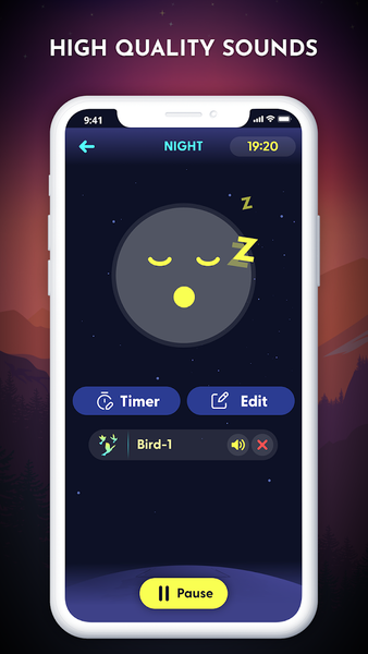 Sleep Sounds - Relax Tones - عکس برنامه موبایلی اندروید