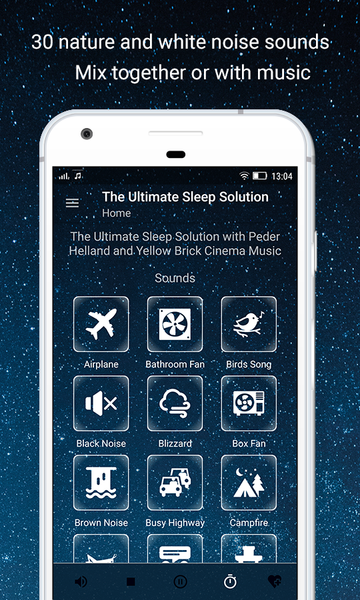 Ultimate Relaxing Sleep App - Image screenshot of android app