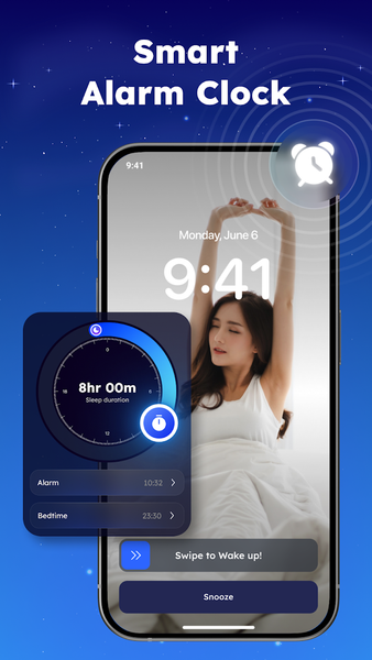 Sleep Tracker - Smart Alarm - عکس برنامه موبایلی اندروید
