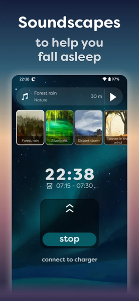 Sleepwave: Alarm & Tracker - عکس برنامه موبایلی اندروید