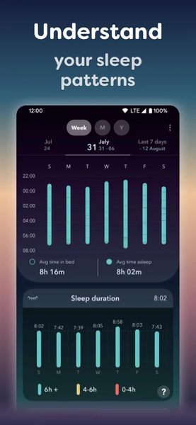 Sleepwave: Alarm & Tracker - عکس برنامه موبایلی اندروید
