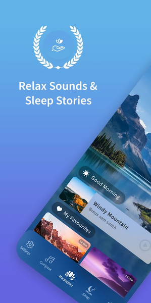 SleepEase: Meditation & Sleep - عکس برنامه موبایلی اندروید