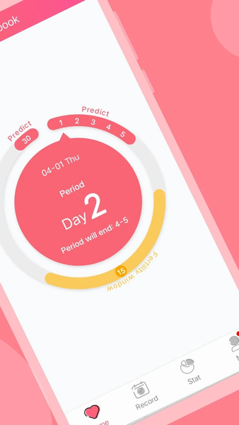 Moonbook: Menstrual assistant - Image screenshot of android app