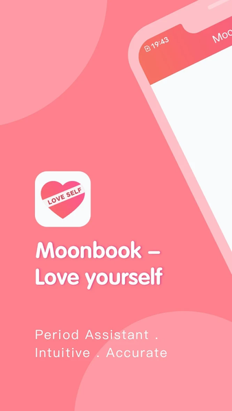 Moonbook: Menstrual assistant - Image screenshot of android app