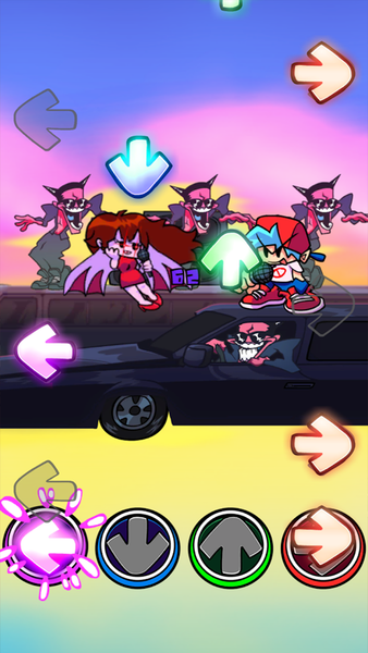 FNF Neo Music Battle Full Mods - Gameplay image of android game