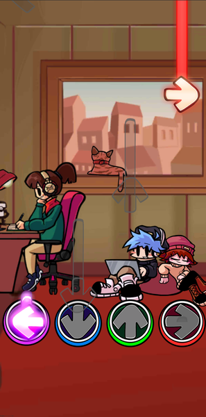 FNF Neo Music Battle Full Mods - Gameplay image of android game