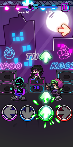 FNF Neo Music Battle Full Mods - Gameplay image of android game