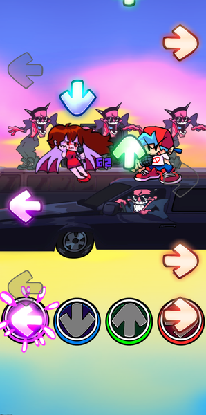 FNF Neo Music Battle Full Mods - Gameplay image of android game