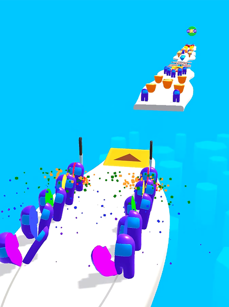Slice Run - Gameplay image of android game