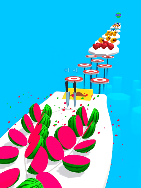 Slice Run - Gameplay image of android game