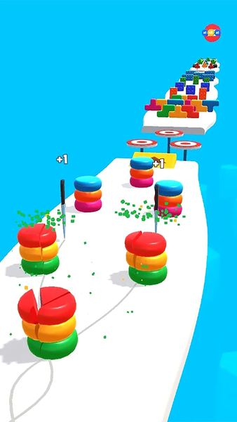 Slice Run - Gameplay image of android game