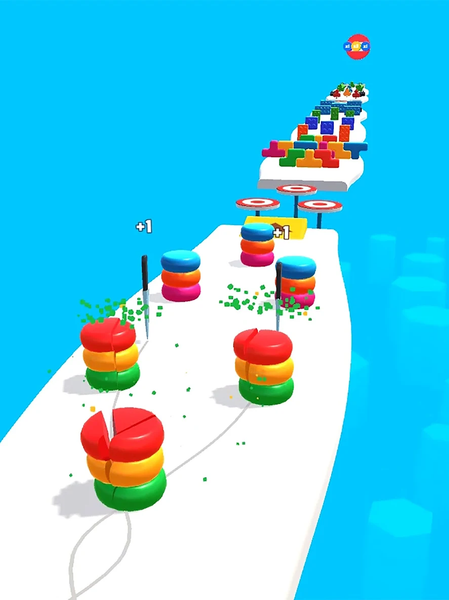 Slice Run - Gameplay image of android game